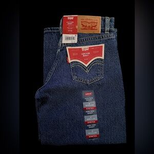 Levi's Girls High Rise Relaxed Blue Jeans